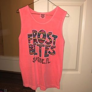 Frost Bites Seaside Fl. Tank Top
